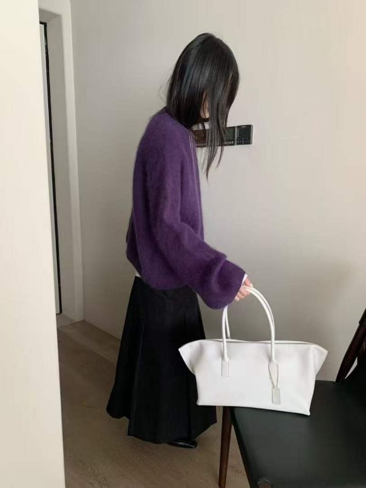 STAY HERE東大門㊣直郵女裝新品推薦熱賣25秋冬職業針織衫STAY HERE針織衫