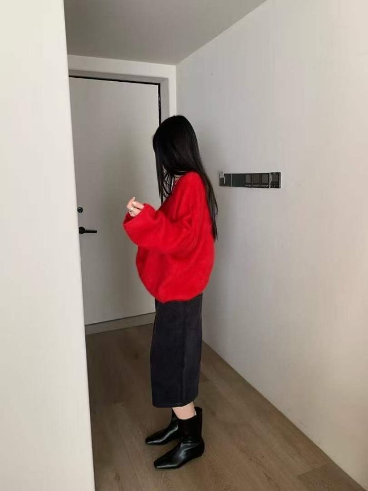 STAY HERE東大門㊣直郵女裝新品推薦熱賣25秋冬職業針織衫STAY HERE針織衫