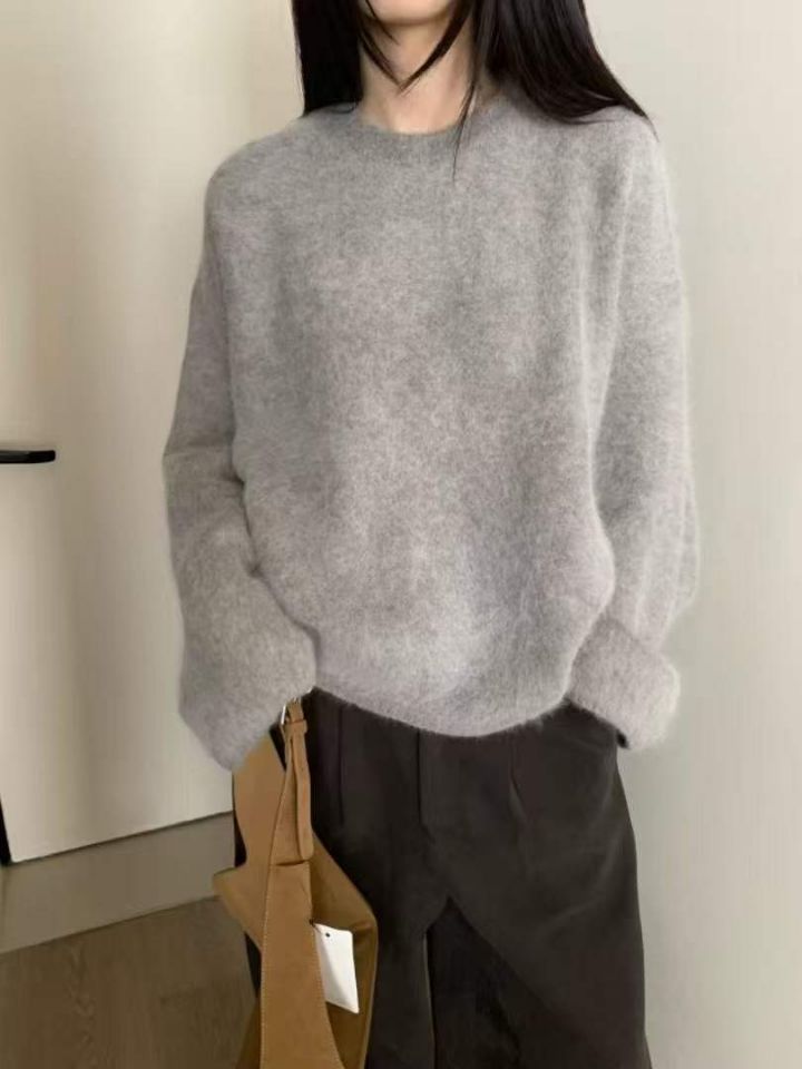 STAY HERE東大門㊣直郵女裝新品推薦熱賣25秋冬職業針織衫STAY HERE針織衫圖色3