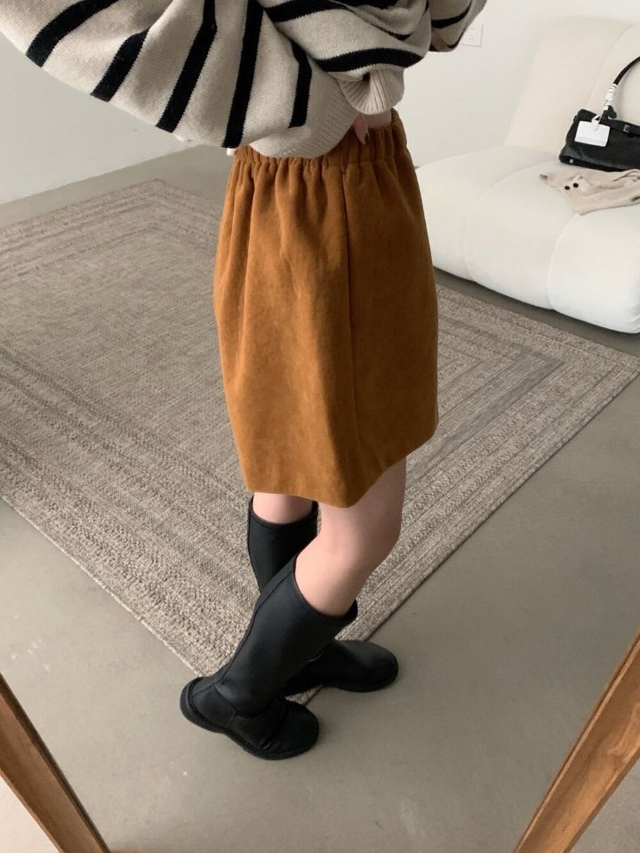 STAY HERE東大門㊣直郵女士新款推薦人氣休閑25秋冬時尚短褲STAY HERE短褲