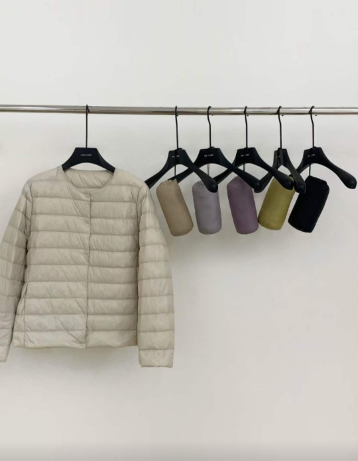 STAY HERE東大門㊣實拍女士新品休閑推薦熱賣人氣短款棉服STAY HERE短款棉服