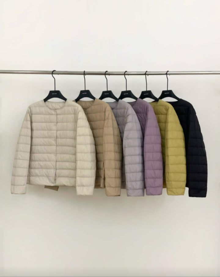STAY HERE東大門㊣實拍女士新品休閑推薦熱賣人氣短款棉服STAY HERE短款棉服圖色4左四色