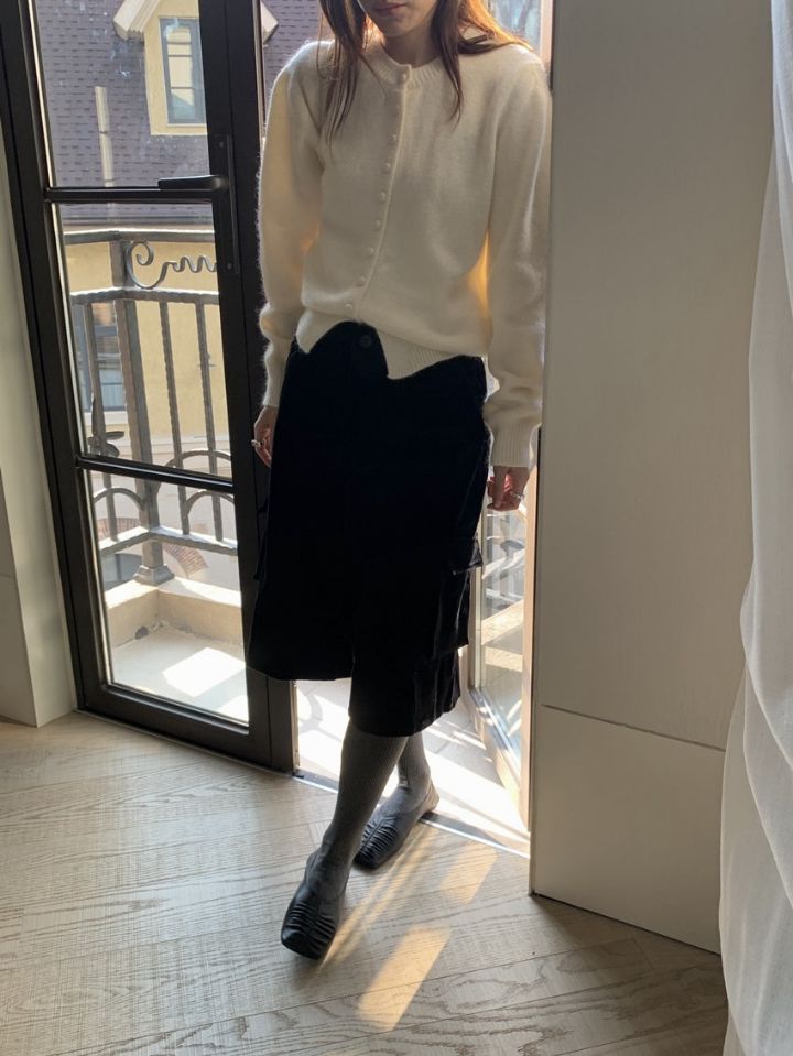 STAY HERE東大門㊣代購女裝新品職業人氣時尚熱賣25秋冬短褲STAY HERE短褲