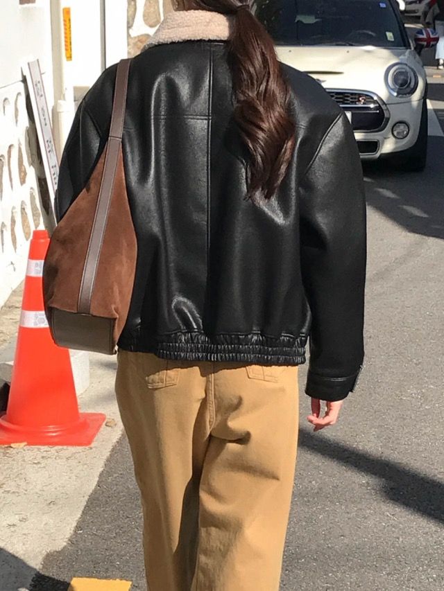 STAY HERE東大門㊣代購女裝新款真品休閑職業推薦時尚夾克STAY HERE夾克