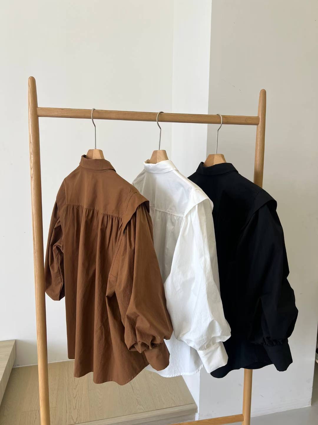 STORY TAG東大門㊣代購女士新款25秋冬真品推薦襯衫蕾絲衫STORY TAG襯衫/蕾絲衫