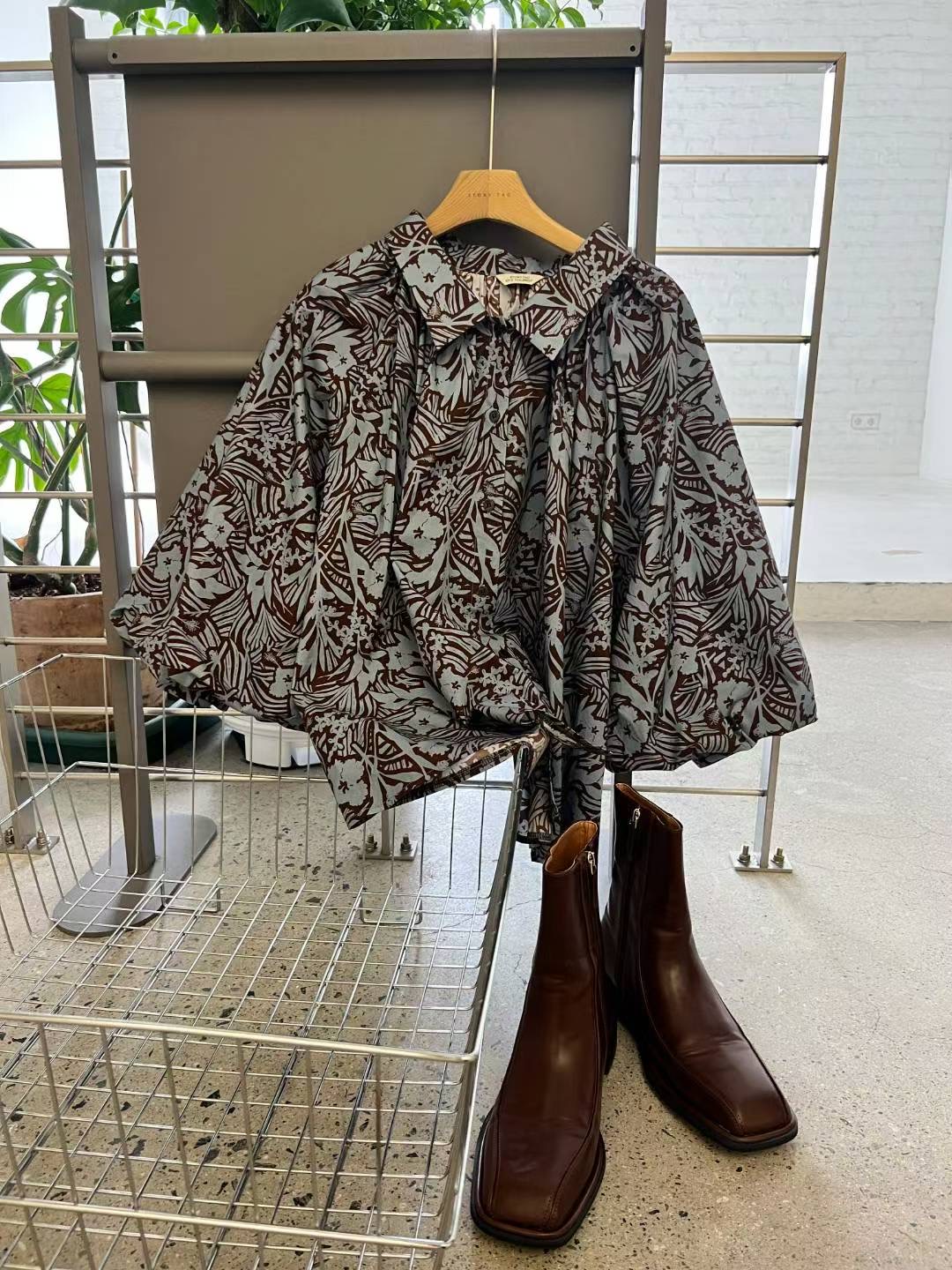 STORY TAG韓國直郵㊣女士新品熱賣休閑職業真品襯衫蕾絲衫STORY TAG襯衫/蕾絲衫