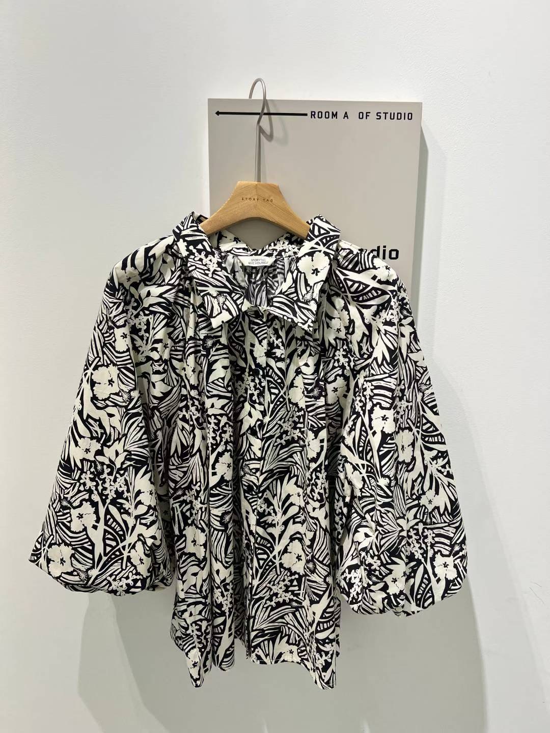 STORY TAG韓國直郵㊣女士新品熱賣休閑職業真品襯衫蕾絲衫STORY TAG襯衫/蕾絲衫