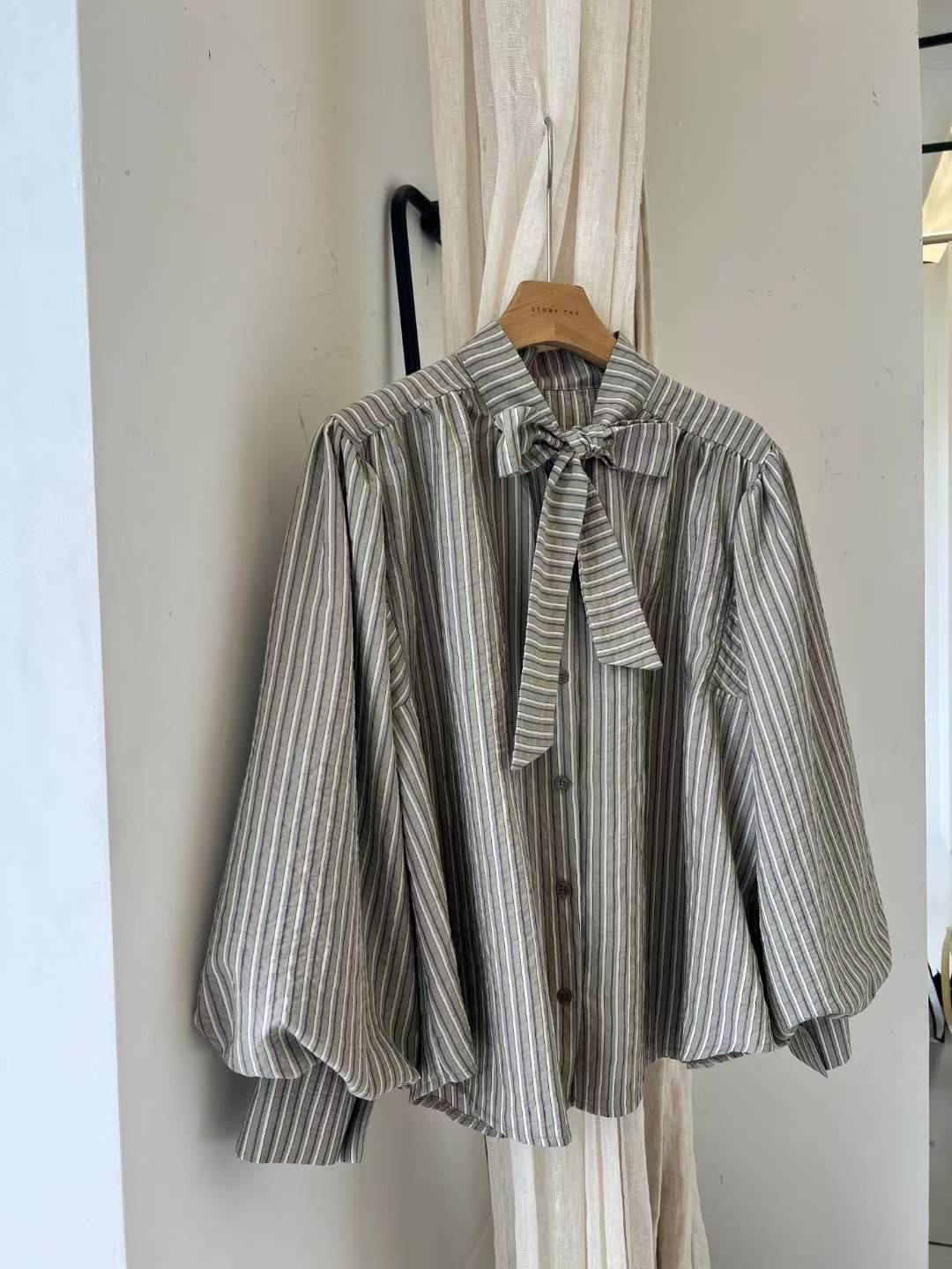 STORY TAG東大門㊣代購女士新款人氣真品襯衫蕾絲衫連帽衫STORY TAG襯衫/蕾絲衫