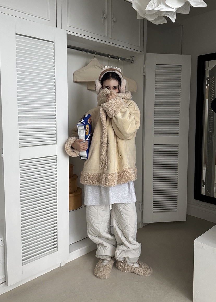 OURWAVE/OUR ROOM東大門㊣代購女裝新款推薦職業短款大衣Our Wave/Our Room短款大衣