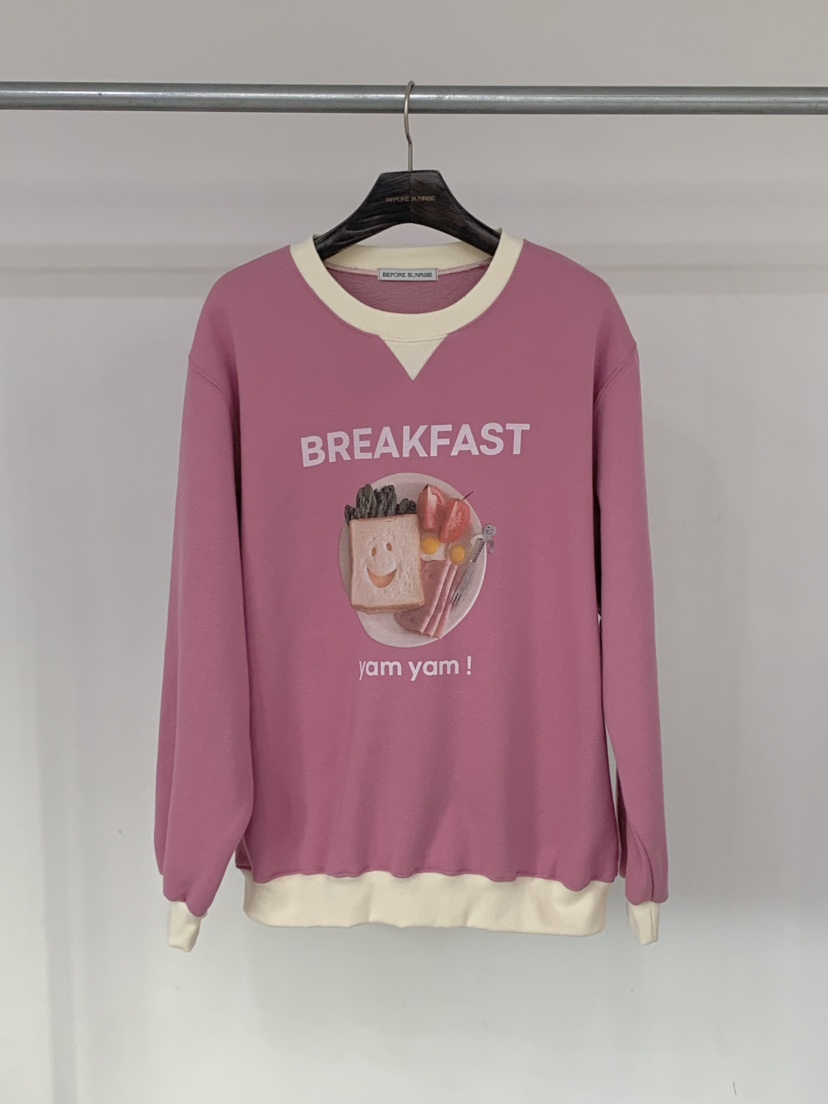 BEFORE SUNRISE東大門㊣直郵女士新款真品人氣休閑職業衛衣BEFORE SUNRISE衛衣圖色1