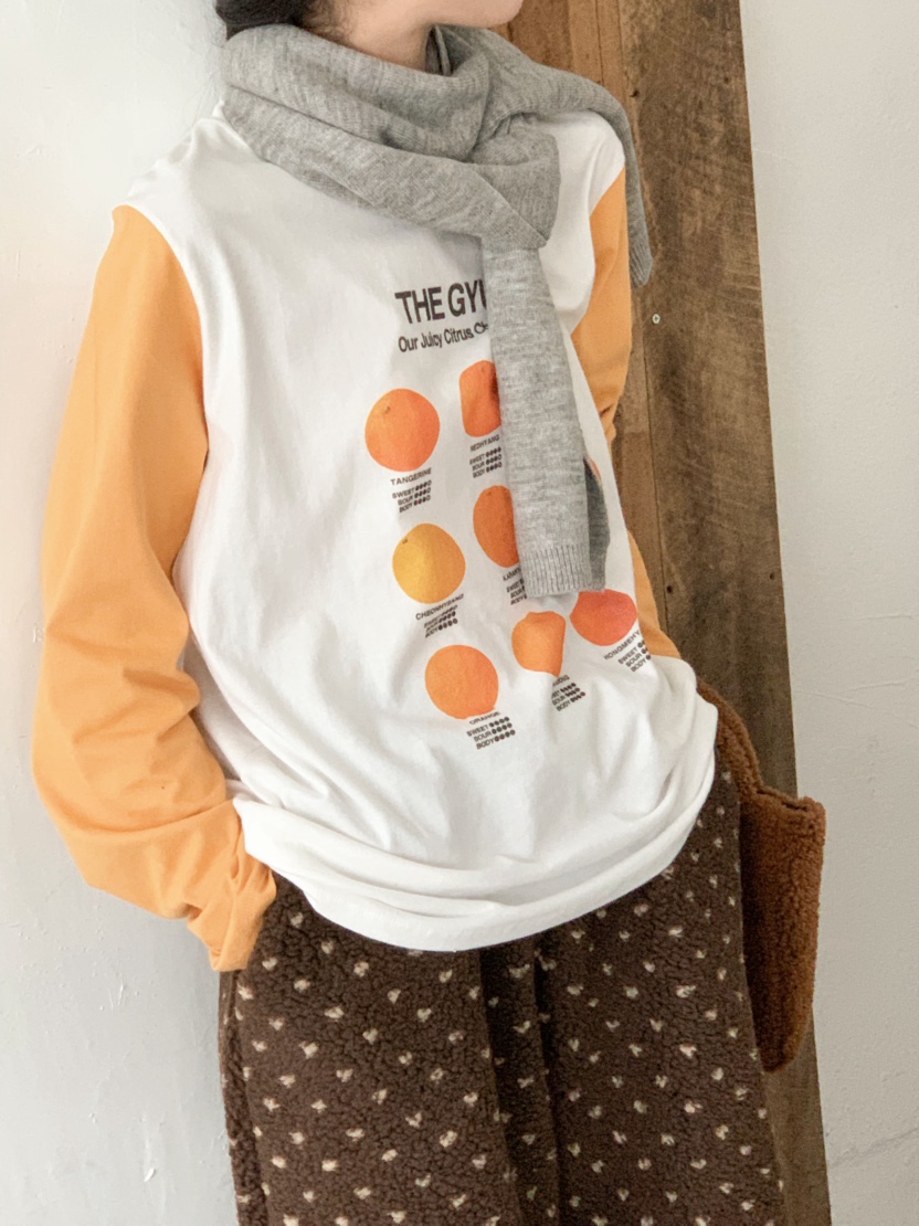 BEFORE SUNRISE東大門㊣直郵女士新款人氣25秋冬真品長袖T恤BEFORE SUNRISE長袖T恤