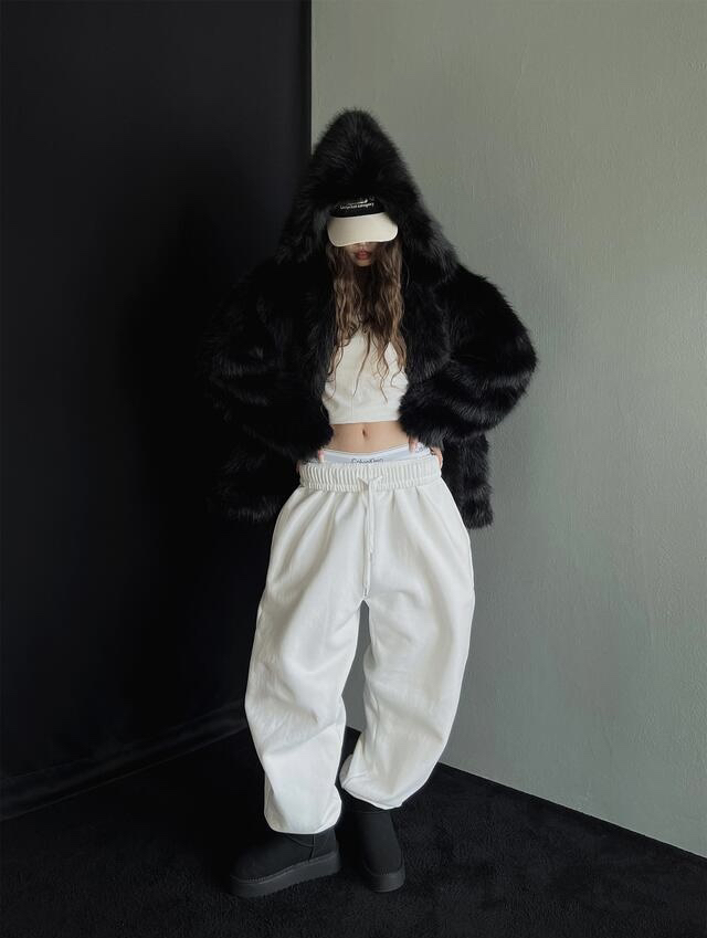 OURWAVE/OUR ROOM韓國直郵㊣女士新款職業人氣休閑褲羊毛Our Wave/Our Room休閑褲