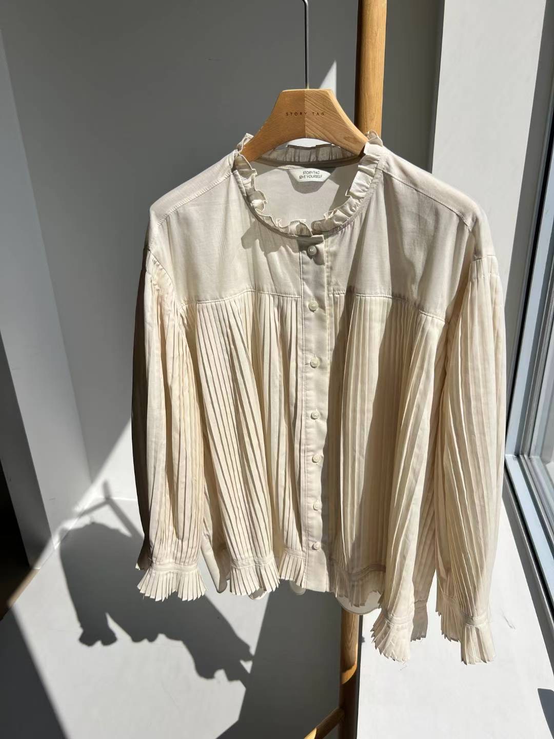 STORY TAG東大門㊣代購女裝新款人氣推薦職業熱賣襯衫蕾絲衫STORY TAG襯衫/蕾絲衫圖色1