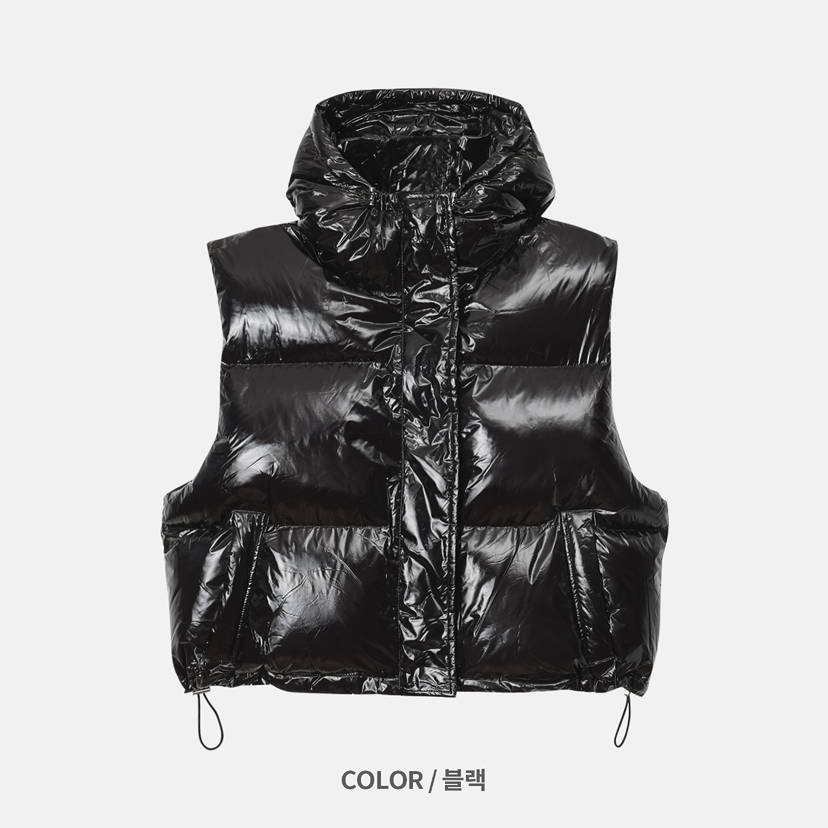 OURWAVE/OUR ROOM東大門㊣實拍女裝新款熱賣休閑馬甲連帽Our Wave/Our Room馬甲圖色3