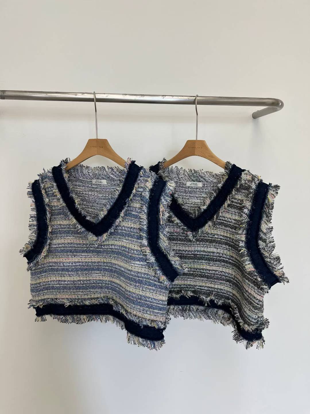 STORY TAG韓國代購㊣女士新品時尚真品熱賣25秋冬吊帶背心STORY TAG吊帶/背心圖色2左二色