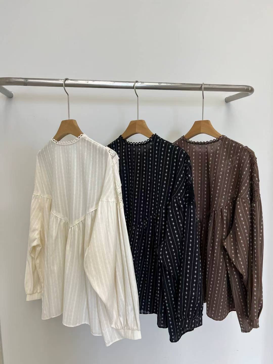 STORY TAG東大門㊣代購女士新品職業25秋冬人氣襯衫蕾絲衫STORY TAG襯衫/蕾絲衫