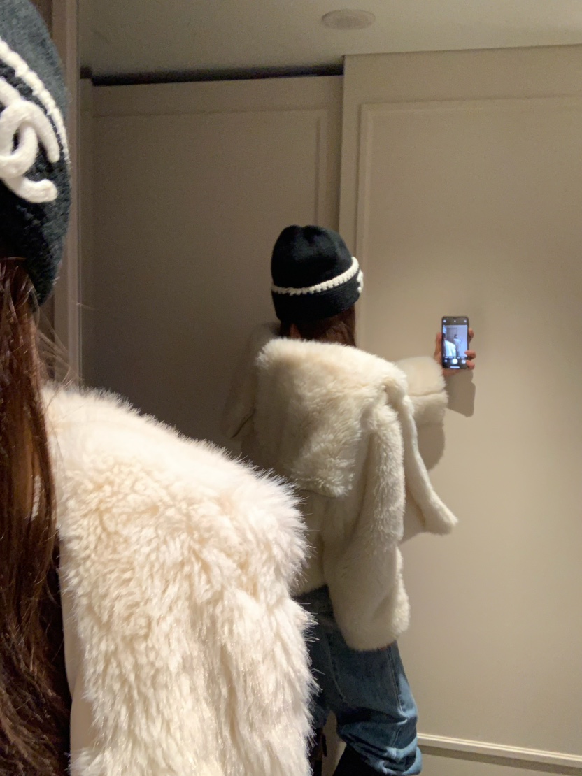 VIRKIN東大門㊣代購女裝新品職業真品推薦25秋冬夾克拉鏈連帽VIRKIN夾克