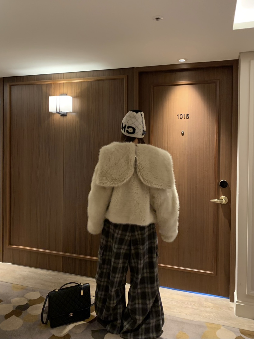 VIRKIN東大門㊣代購女裝新品職業真品推薦25秋冬夾克拉鏈連帽VIRKIN夾克