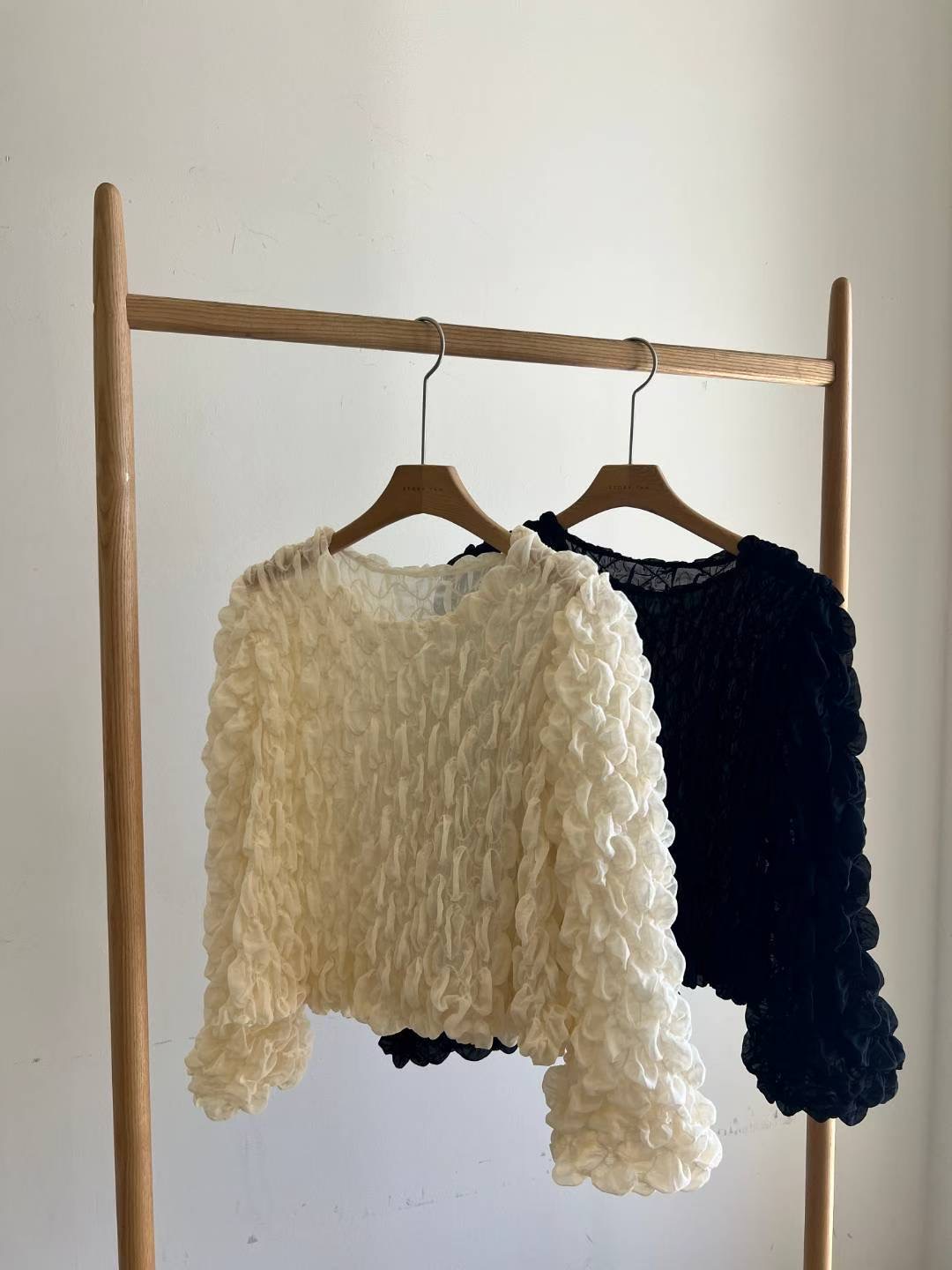 STORY TAG韓國直郵㊣女裝新品推薦休閑25秋冬人氣襯衫蕾絲衫STORY TAG襯衫/蕾絲衫