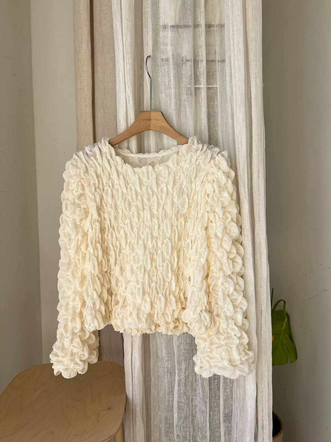 STORY TAG韓國直郵㊣女裝新品推薦休閑25秋冬人氣襯衫蕾絲衫STORY TAG襯衫/蕾絲衫