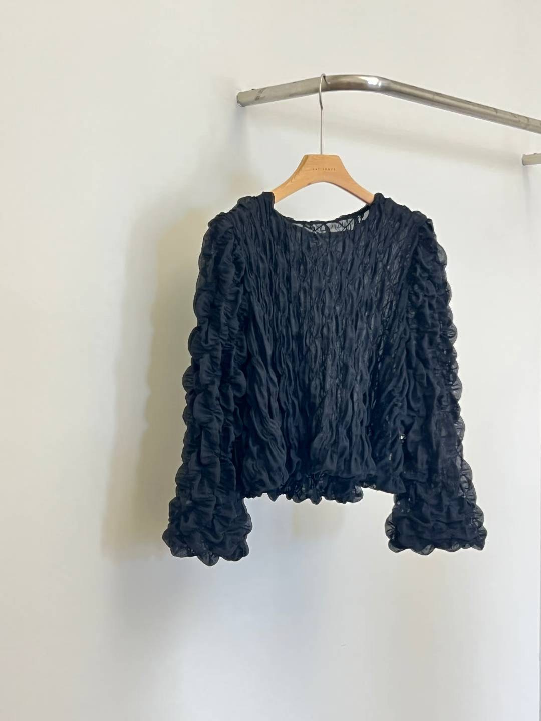 STORY TAG韓國直郵㊣女裝新品推薦休閑25秋冬人氣襯衫蕾絲衫STORY TAG襯衫/蕾絲衫圖色2