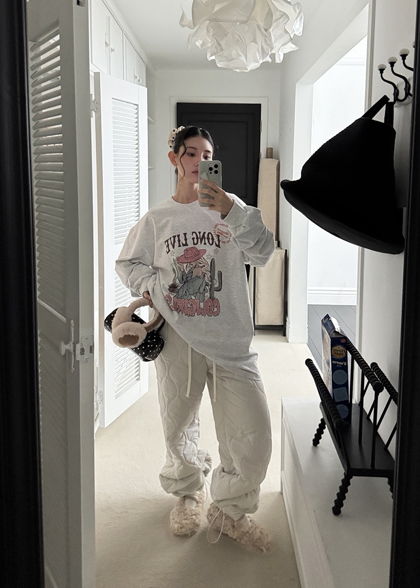 OURWAVE/OUR ROOM韓國直郵㊣女裝新品真品職業推薦長袖T恤Our Wave/Our Room長袖T恤