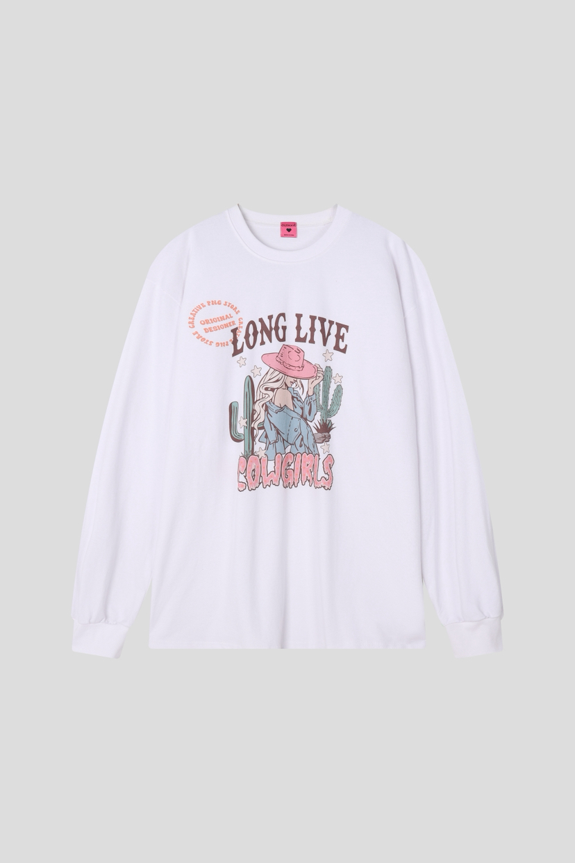 OURWAVE/OUR ROOM韓國直郵㊣女裝新品真品職業推薦長袖T恤Our Wave/Our Room長袖T恤圖色1