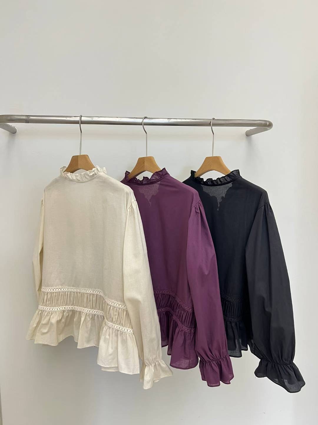 STORY TAG東大門㊣實拍女裝新款職業推薦時尚人氣襯衫蕾絲衫STORY TAG襯衫/蕾絲衫