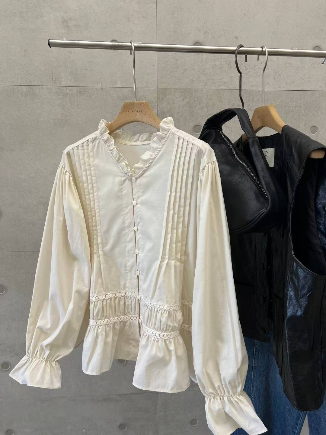 STORY TAG東大門㊣實拍女裝新款職業推薦時尚人氣襯衫蕾絲衫STORY TAG襯衫/蕾絲衫圖色3