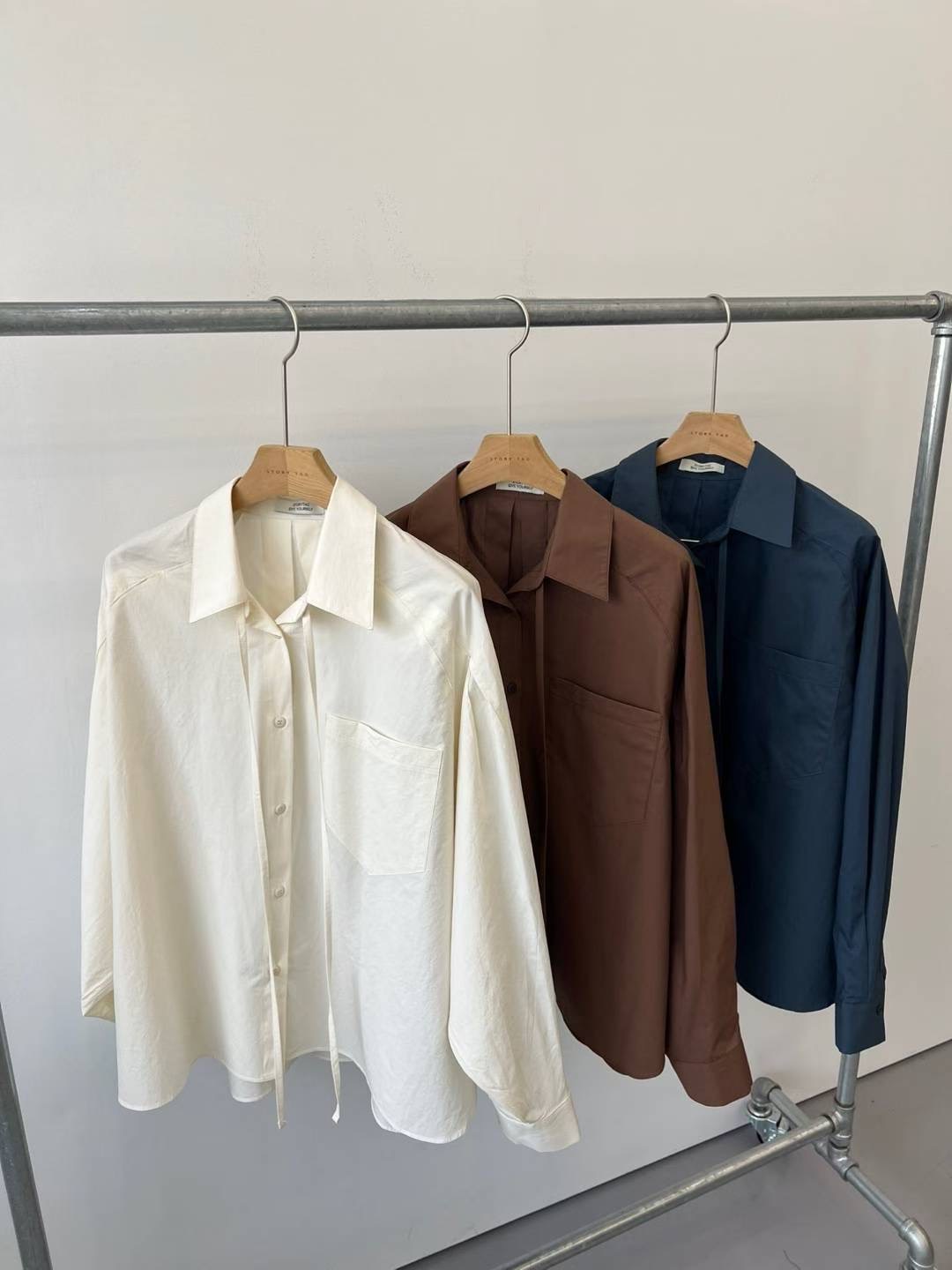 STORY TAG東大門㊣實拍女士新品時尚真品職業休閑襯衫蕾絲衫STORY TAG襯衫/蕾絲衫