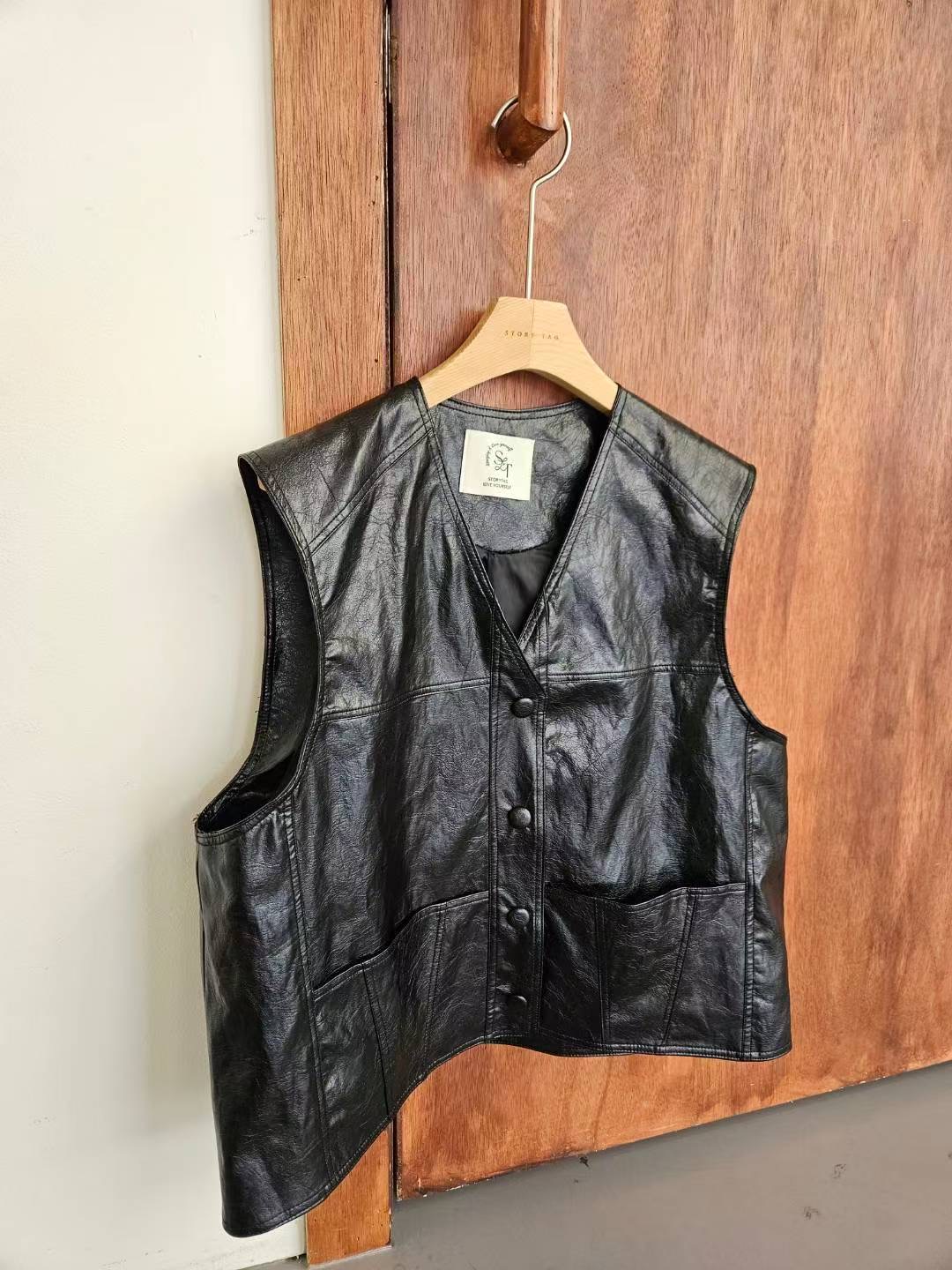 STORY TAG東大門㊣直郵女裝新款推薦人氣25秋冬時尚熱賣馬甲STORY TAG馬甲