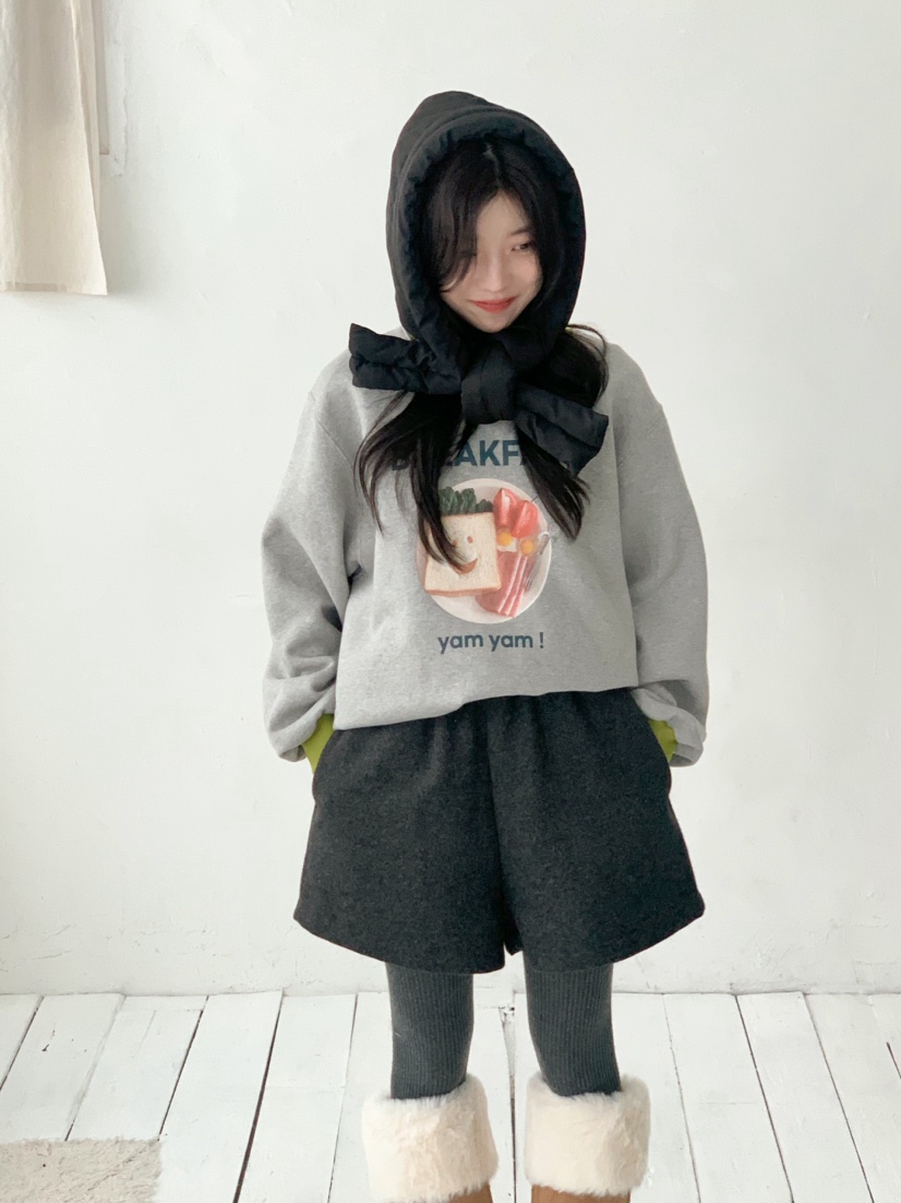 BEFORE SUNRISE東大門㊣代購女士新品推薦熱賣人氣短褲羊毛BEFORE SUNRISE短褲