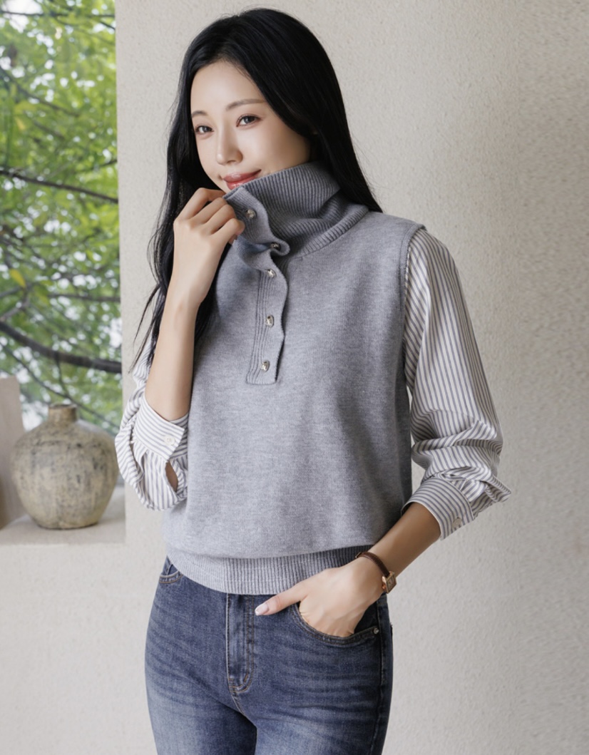 I BLLE東大門㊣代購女裝新品休閑推薦熱賣25秋冬人氣針織衫I BLLE針織衫