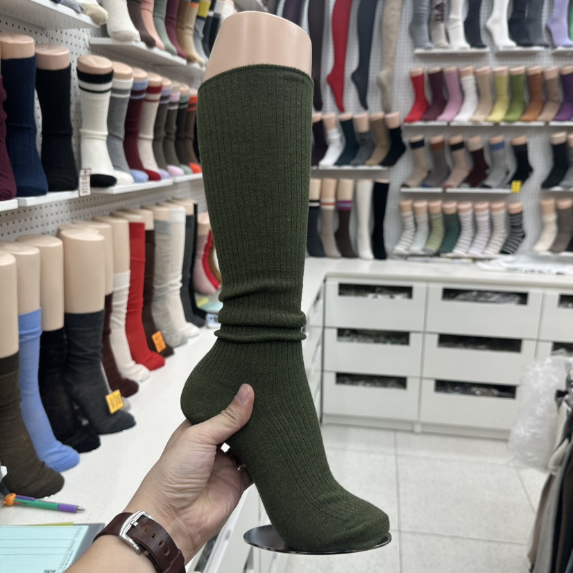 AILEEN韓國直郵㊣女士新款熱賣休閑25秋冬真品推薦時尚襪子LEJUNEV襪子圖色2