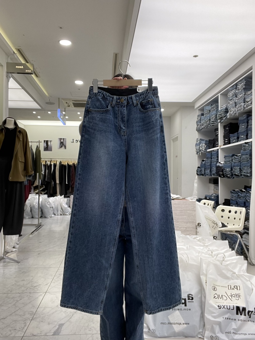 PAI韓國代購㊣女士新款熱賣人氣休閑真品時尚推薦職業牛仔褲[PΛi]_PAi牛仔褲圖色1