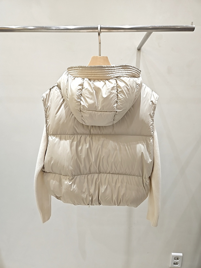 MONTER東大門㊣直郵女士新款真品推薦休閑馬甲不含內搭鵝絨MONTER馬甲