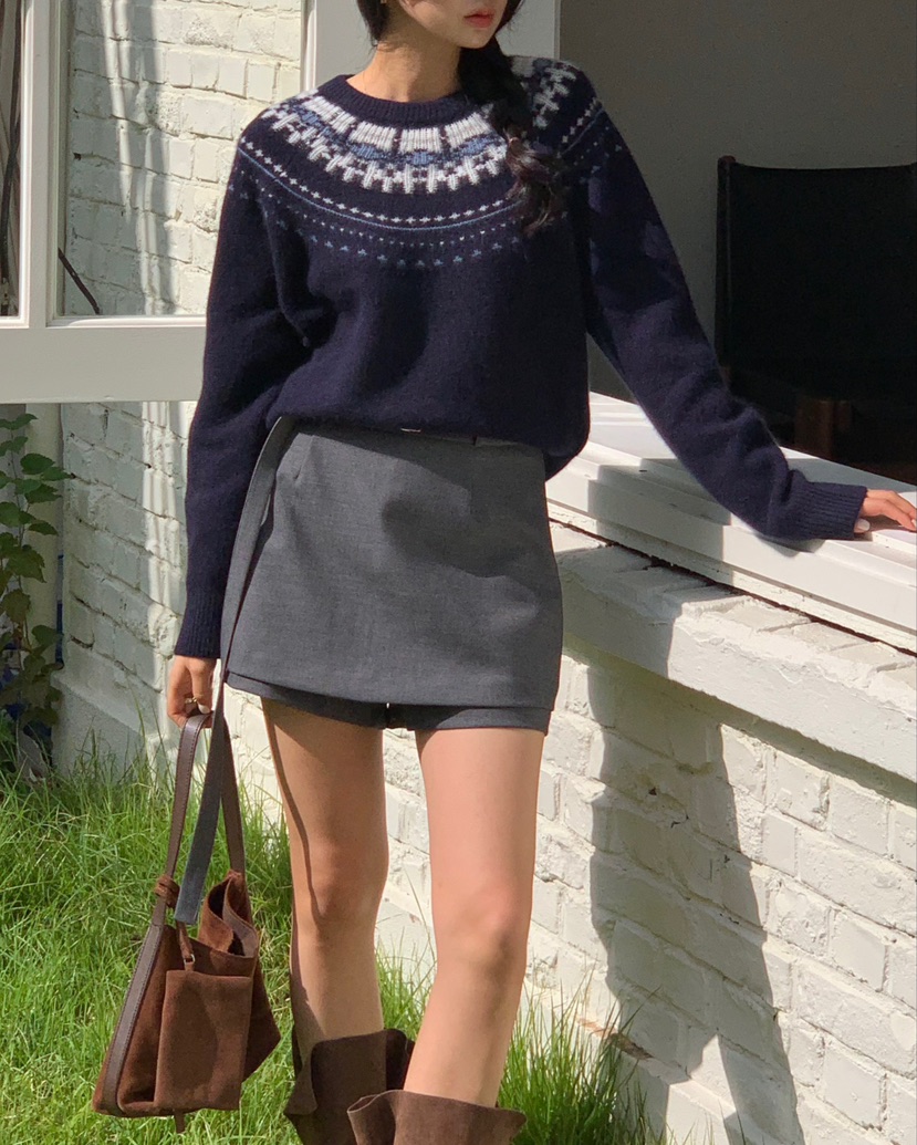 MONTER東大門㊣代購女裝新品休閑推薦時尚職業人氣真品針織衫MONTER針織衫