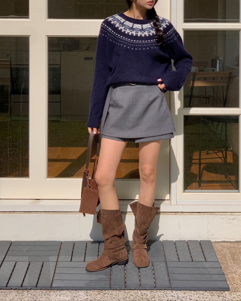 MONTER東大門㊣代購女裝新品休閑推薦時尚職業人氣真品針織衫MONTER針織衫