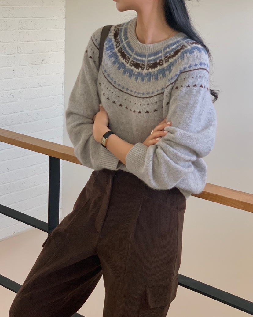 MONTER東大門㊣代購女裝新品休閑推薦時尚職業人氣真品針織衫MONTER針織衫