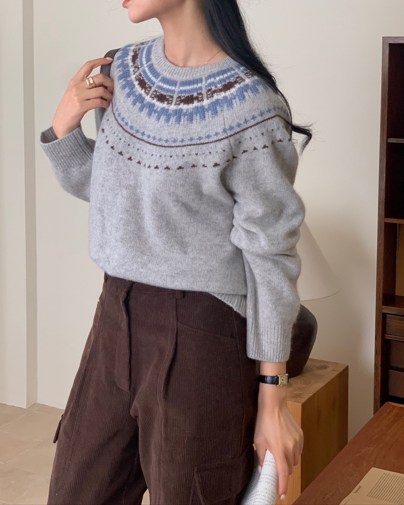 MONTER東大門㊣代購女裝新品休閑推薦時尚職業人氣真品針織衫MONTER針織衫