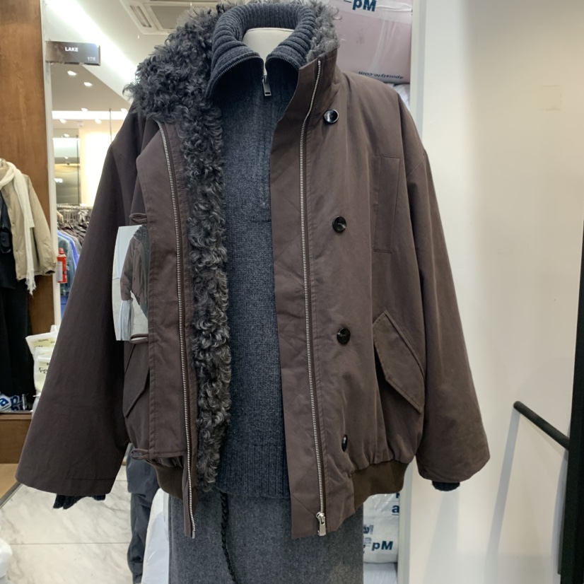 FORTH東大門㊣代購女裝新款時尚推薦休閑真品人氣職業夾克羊毛FORTH夾克