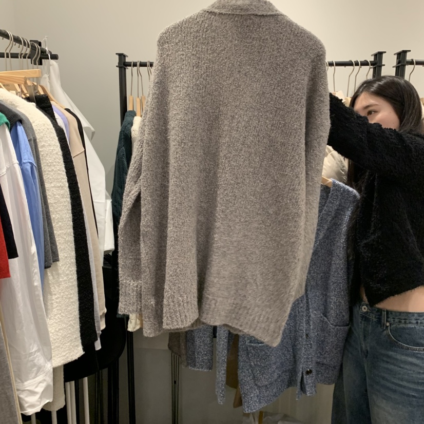 LMT（SAND LIMITED）東大門㊣直郵女士新款熱賣針織衫口袋開衫LMT/SAND LIMITED針織衫