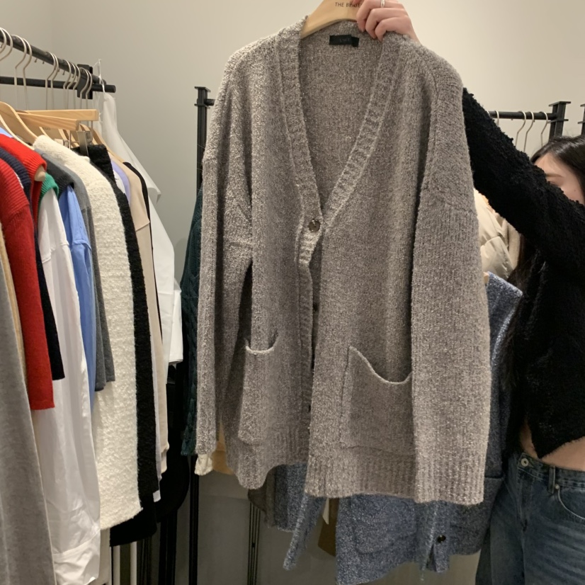 LMT（SAND LIMITED）東大門㊣直郵女士新款熱賣針織衫口袋開衫LMT/SAND LIMITED針織衫圖色2