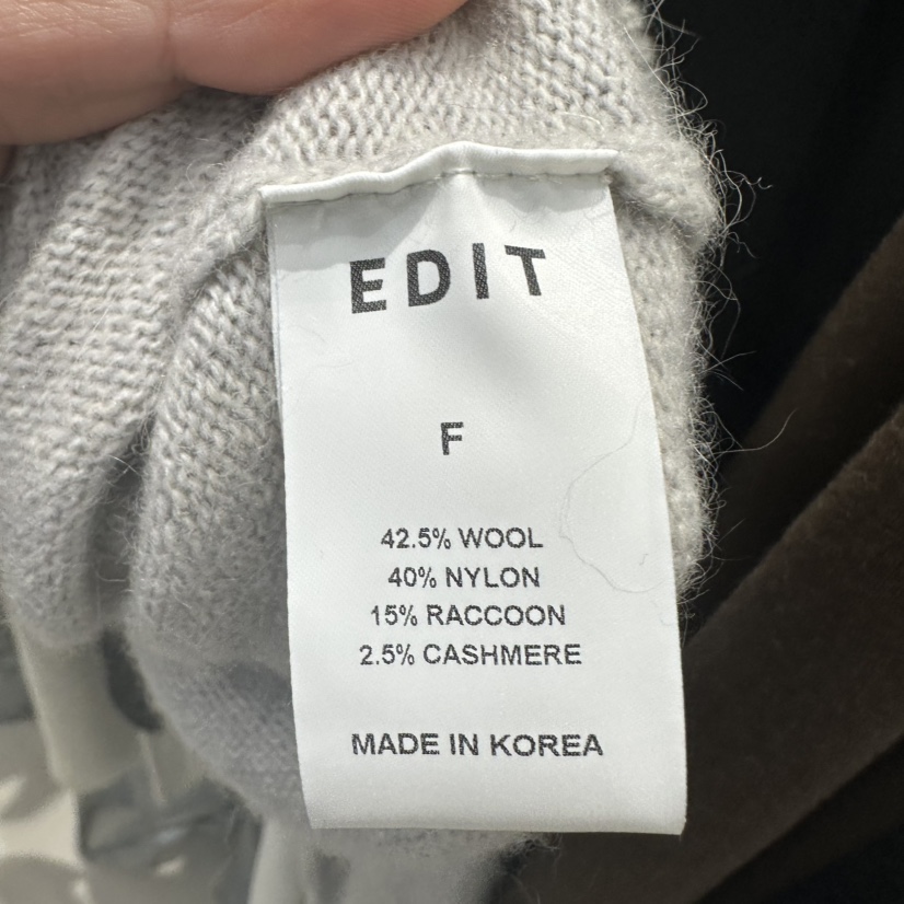 EDIT東大門㊣直郵女士新品25秋冬人氣真品推薦熱賣職業針織衫EDIT針織衫