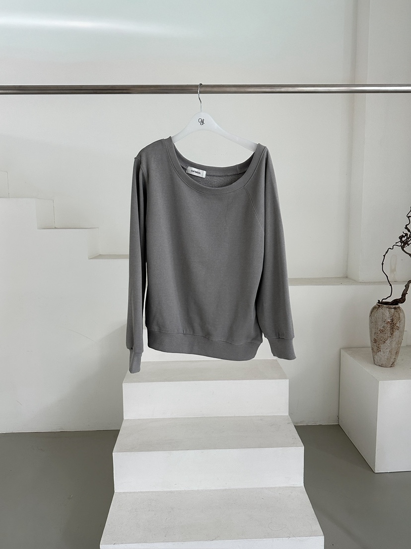 OATMEAL韓國直郵㊣女裝新款休閑職業時尚熱賣推薦人氣25秋冬衛衣OATMEAL衛衣圖色1