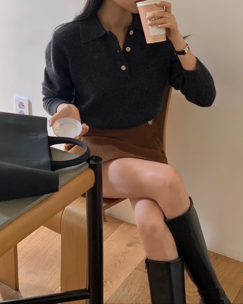 MONTER東大門㊣代購女裝新品時尚推薦休閑真品熱賣針織衫羊毛MONTER針織衫