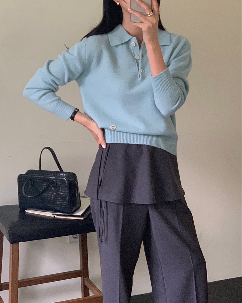 MONTER東大門㊣代購女裝新品時尚推薦休閑真品熱賣針織衫羊毛MONTER針織衫