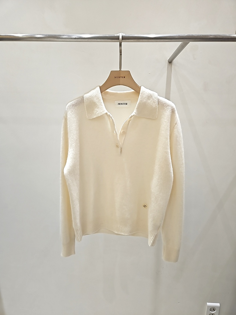 MONTER東大門㊣代購女裝新品時尚推薦休閑真品熱賣針織衫羊毛MONTER針織衫圖色1