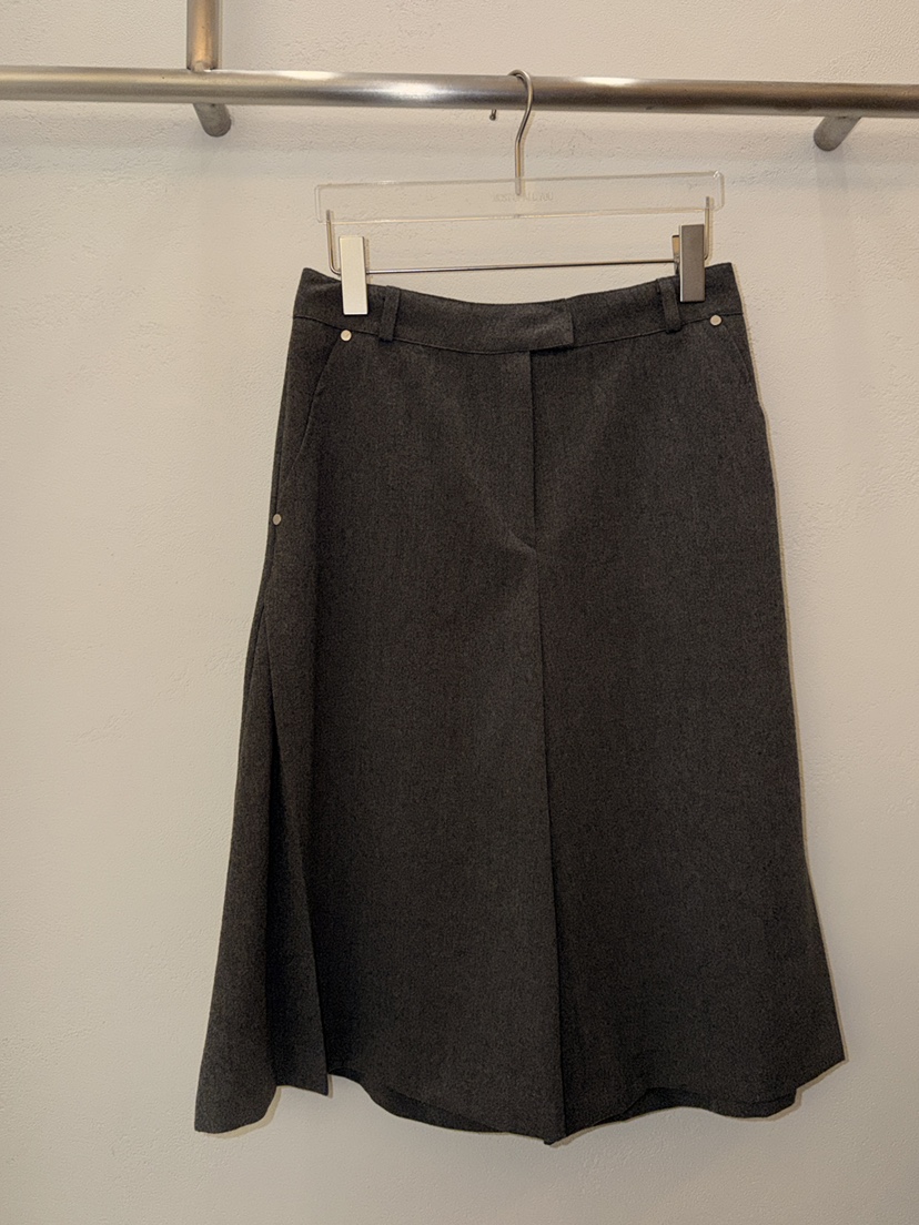 MOST OF ALL U韓國直郵㊣女士新品休閑25秋冬職業短褲羊毛MOST OF ALL U短褲圖色2卡其色