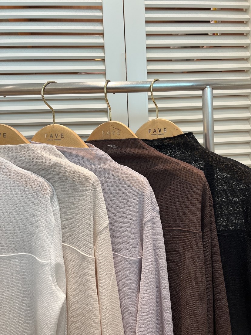 FAVE-L韓國直郵㊣女士新款時尚熱賣推薦職業25秋冬長袖T恤FAVE-L長袖T恤